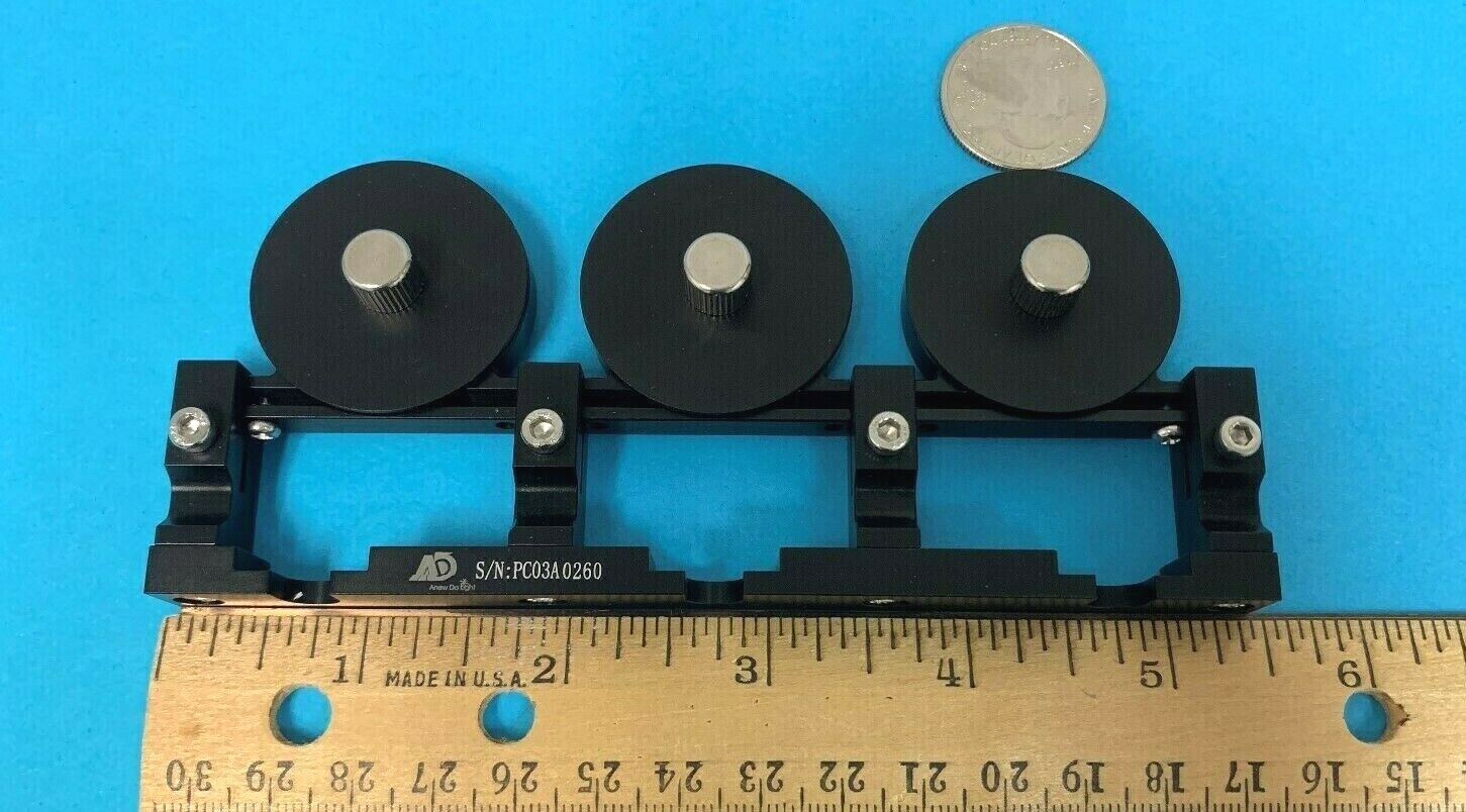 Manual 3-Paddle (30 mm or 1.18 in) Polarization Controller without Optical Fiber