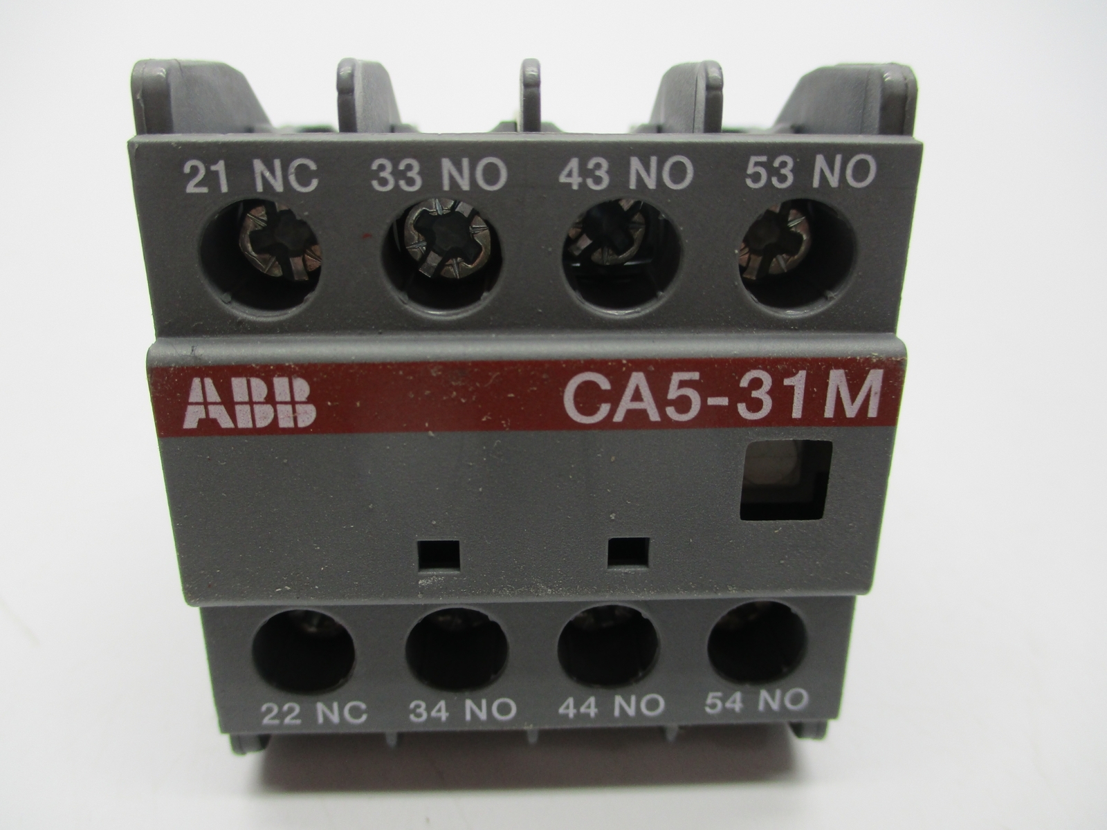 ABB CA5-31M AUXILIARY CONTACT BLOCK NSNP