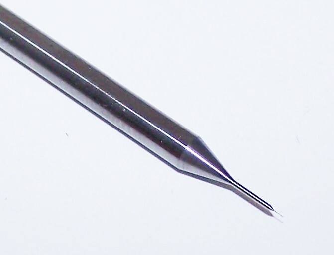 0.07mm (.0028″) Micro Carbide Drills MMH-0070.008A1
