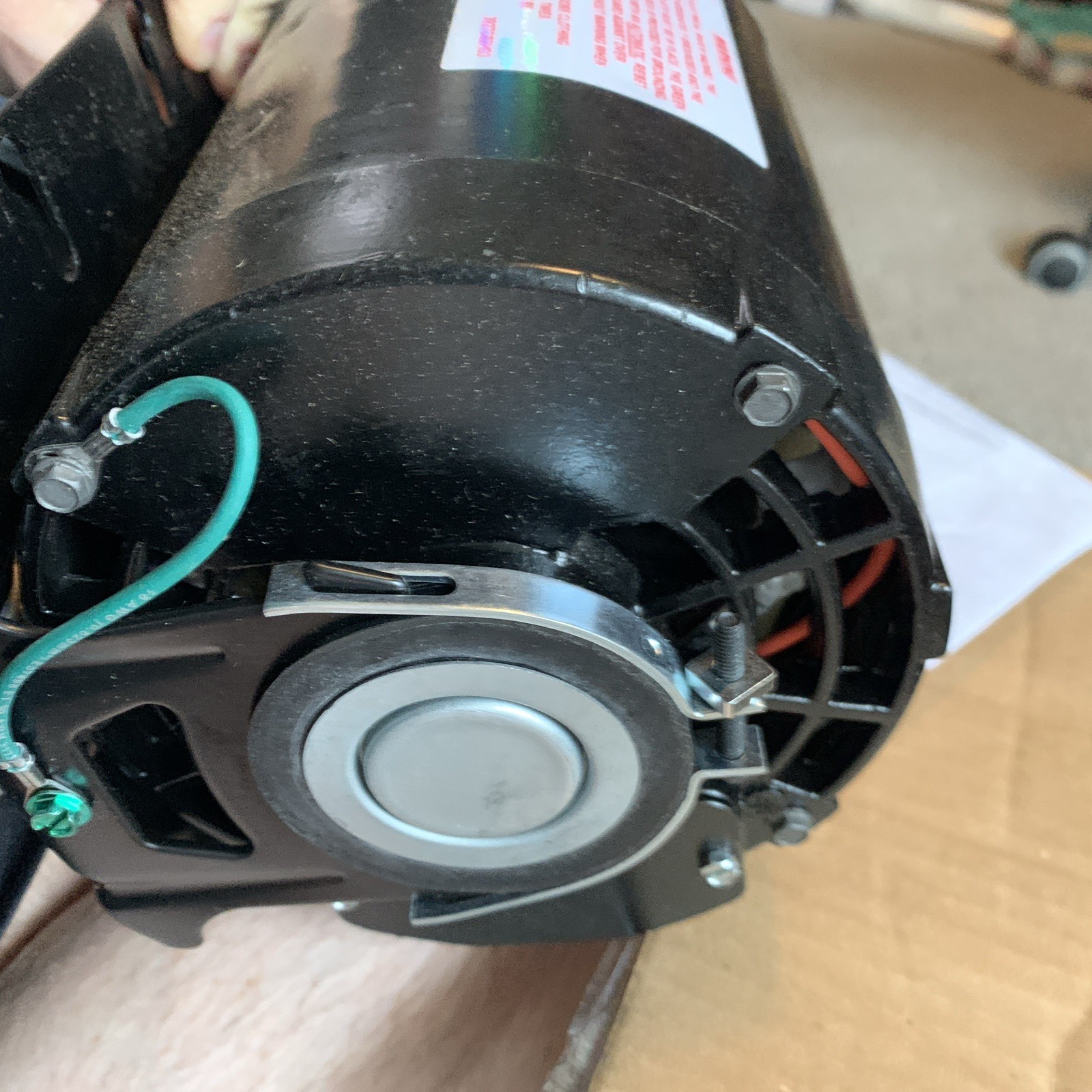 Century 925AL 1/3-1/11 hp, 1725/1140 RPM, 115 volts, 48 Frame, ODP, Ball B…