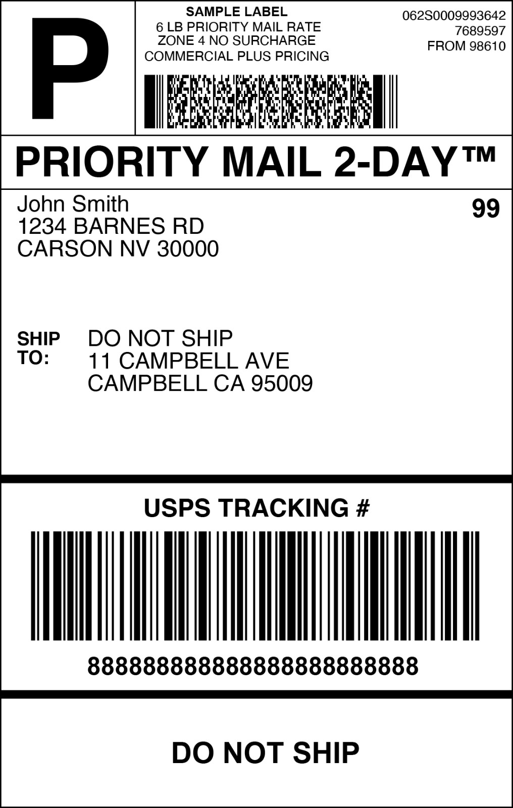 4×6 Thermal Labels Blank Shipping Direct Fanfold for Rollo Zebra Printer 1000 US