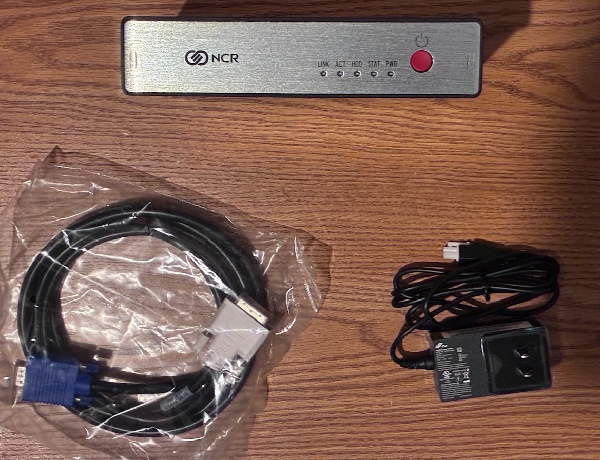 NCR 1924-0022-8801 Kitchen Controller, KC4,8GB, Win 10 OEM Power Supply Included