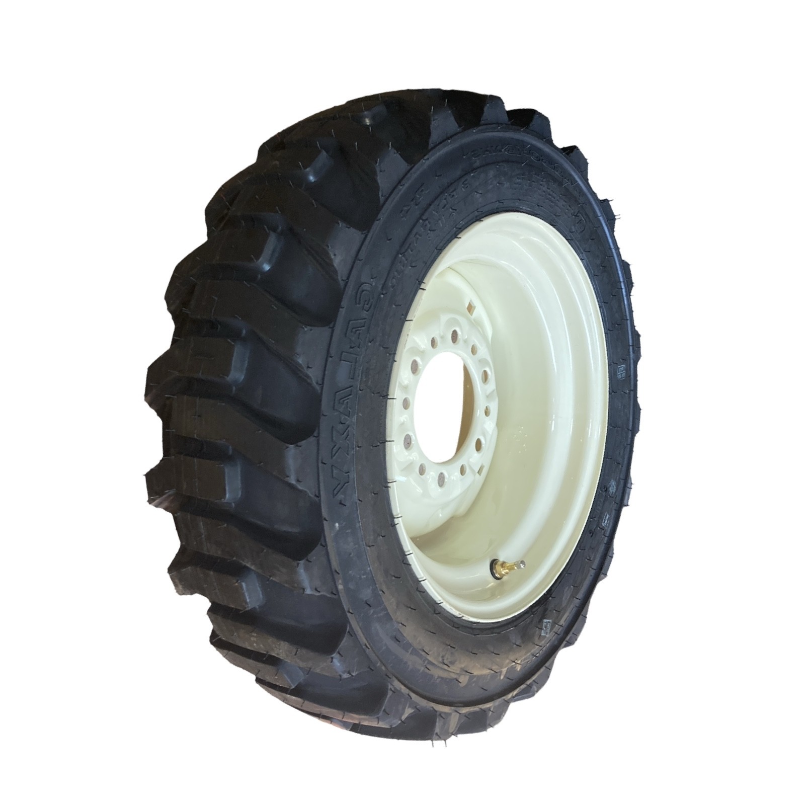 4-HD 27X8.50-15 XD2010 Skid Steer Tires/Rims for Case, New Holland & more(6 LUG)