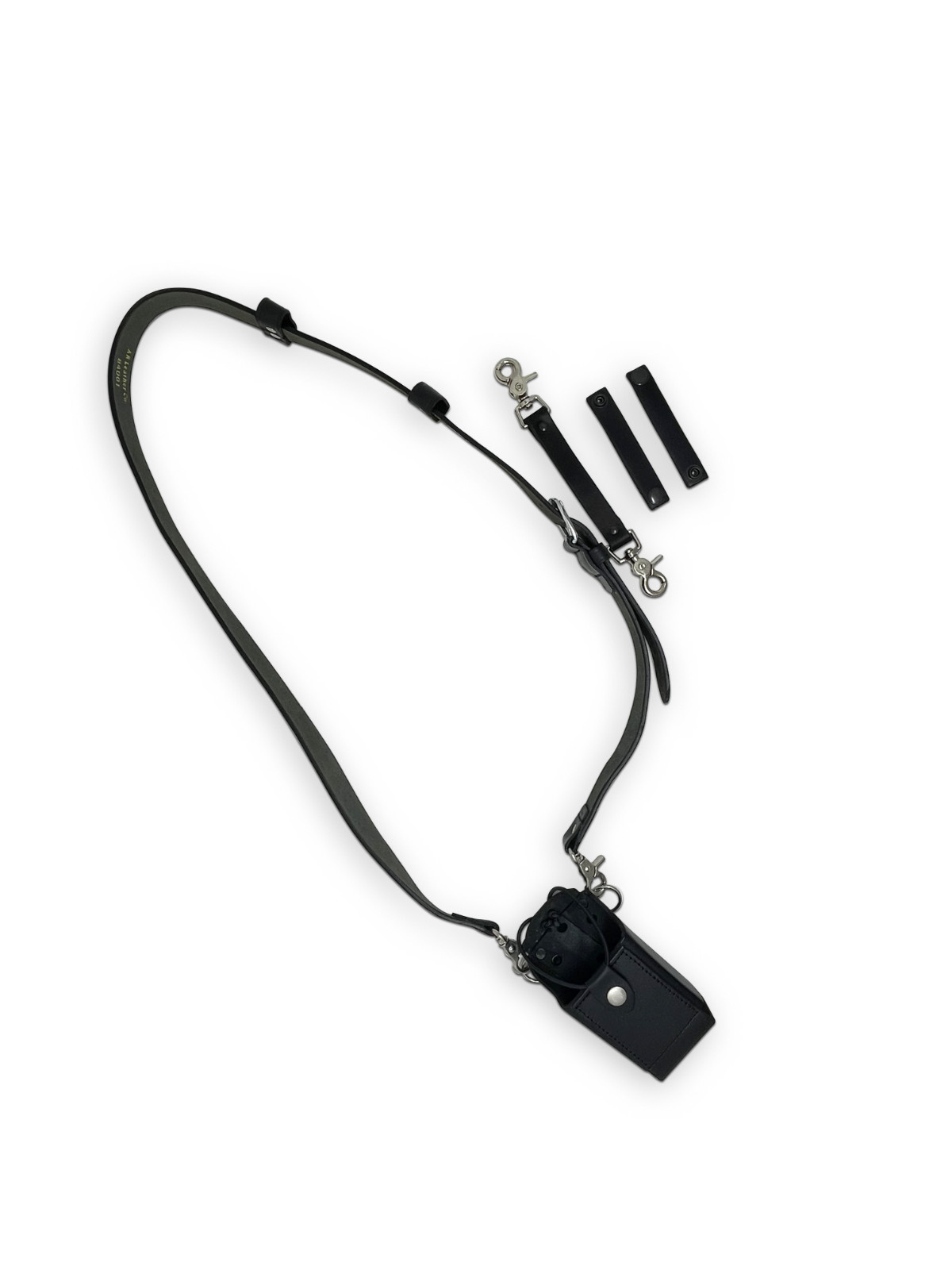 Firefighter Radio Strap & Holder – Fire EMS Police – Mic Loops and Anti-Sway
