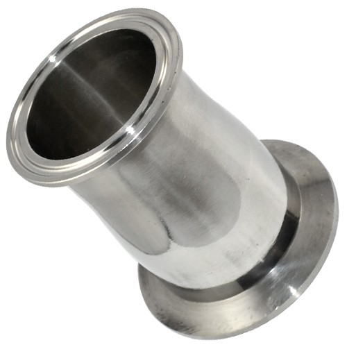 3.5″ to 3″ in Sanitary Pipe Reducer Tri Clamp Ferrule End Stainless Steel 316