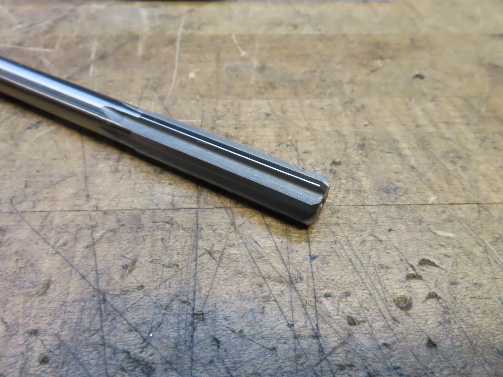 Titan USA .4715″ (12mm undersize .02mm) 6 flute HS chucking reamer