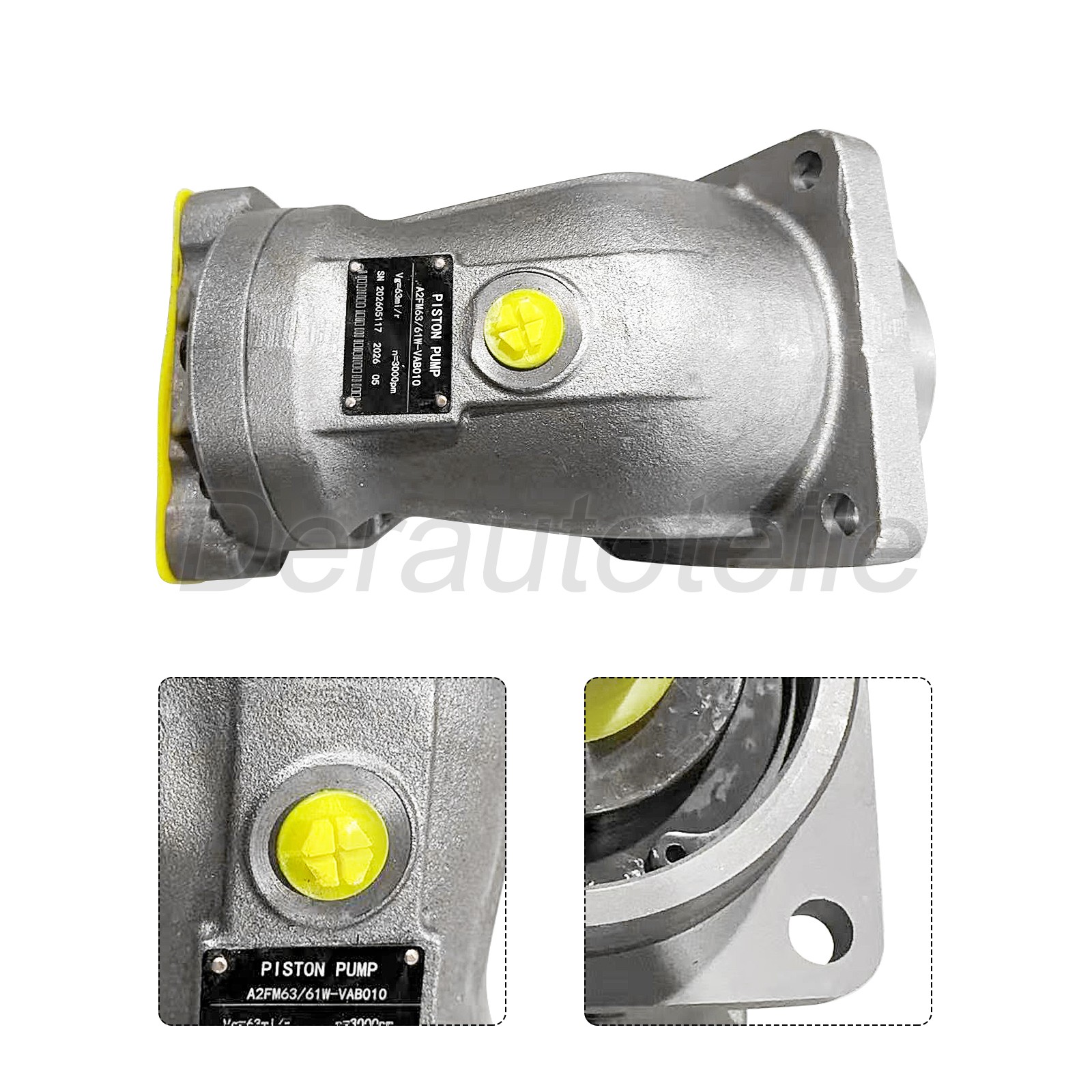 A2FM63/61W-VAB010 Hydraulic Piston Motor Pump For Concrete Mixer A2FM63/61W