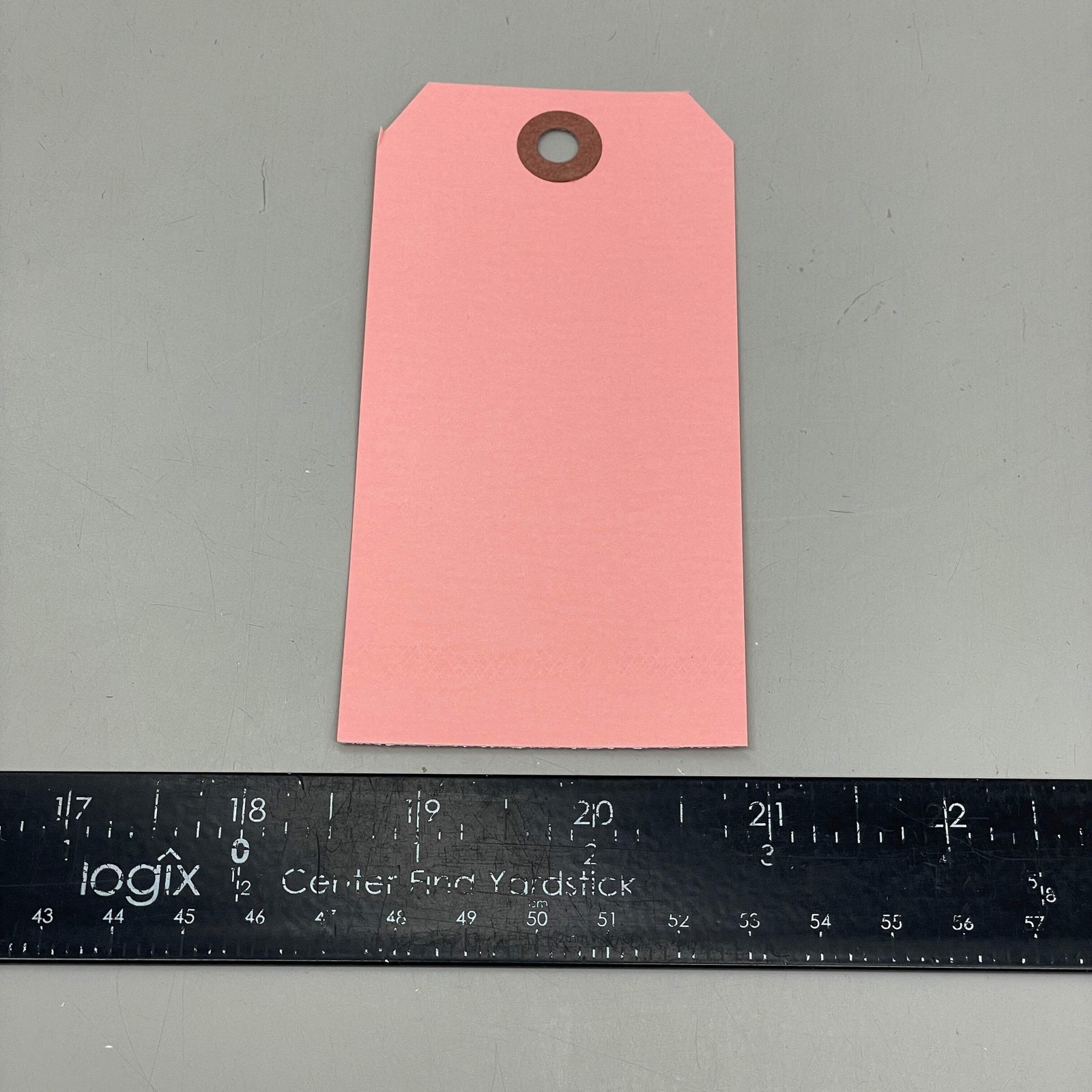 1,000 Shipping Hang Tags Pink 13 Pt. Cardstock 4 3/4″ x 2 3/8″ 513PNK
