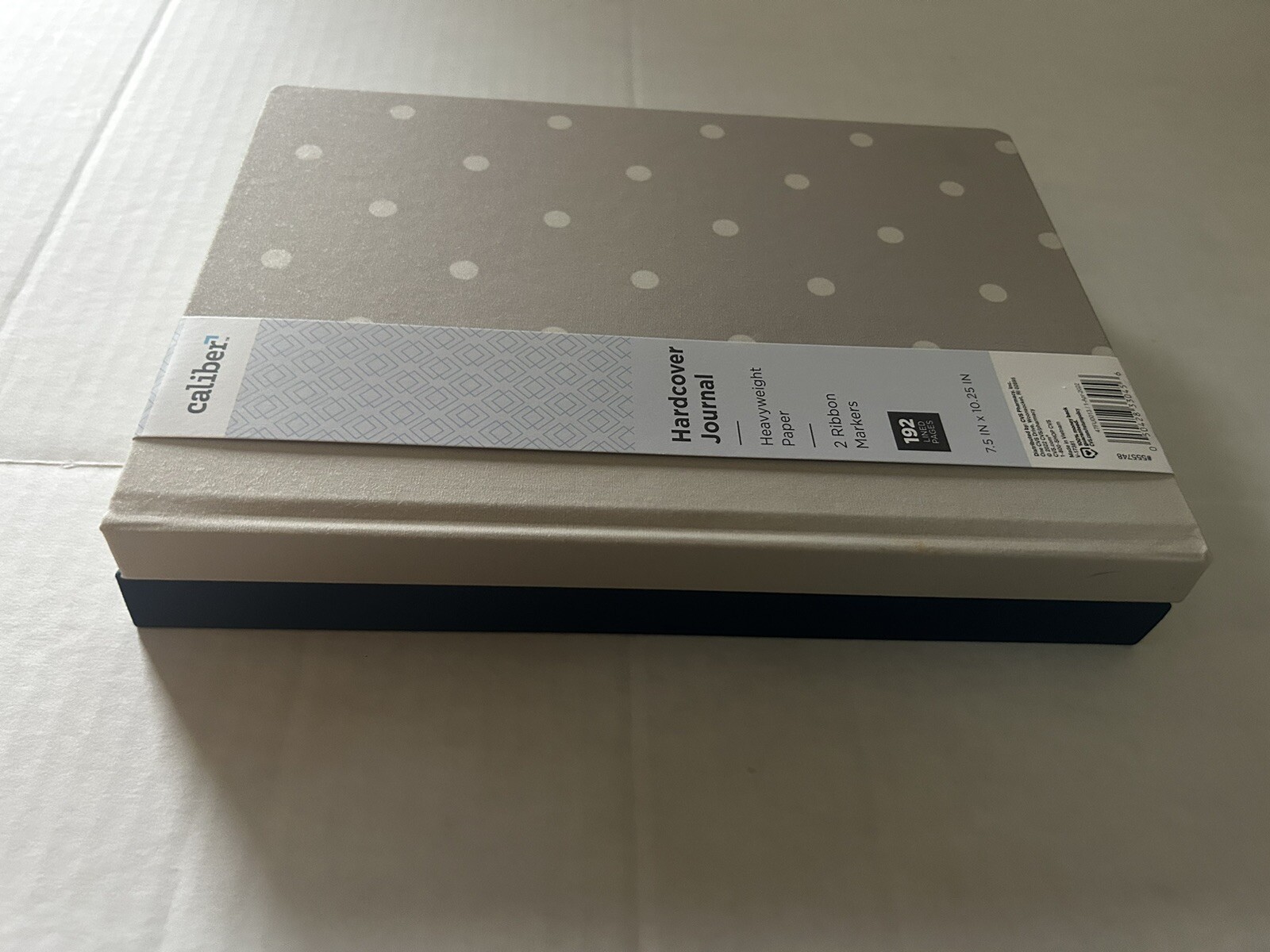 Caliber Hard Cover Journals Lot Of 2 192 Lined Pages 7.5”x10.25” Ribbon Markers