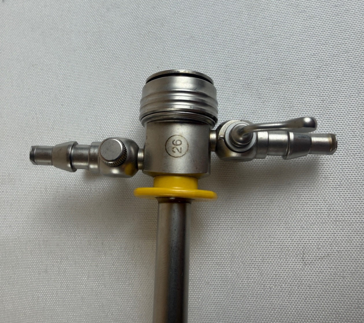 Karl Storz 27050SC 26Fr Continuous Flow Resectoscope Outer Sheath Yellow Urology