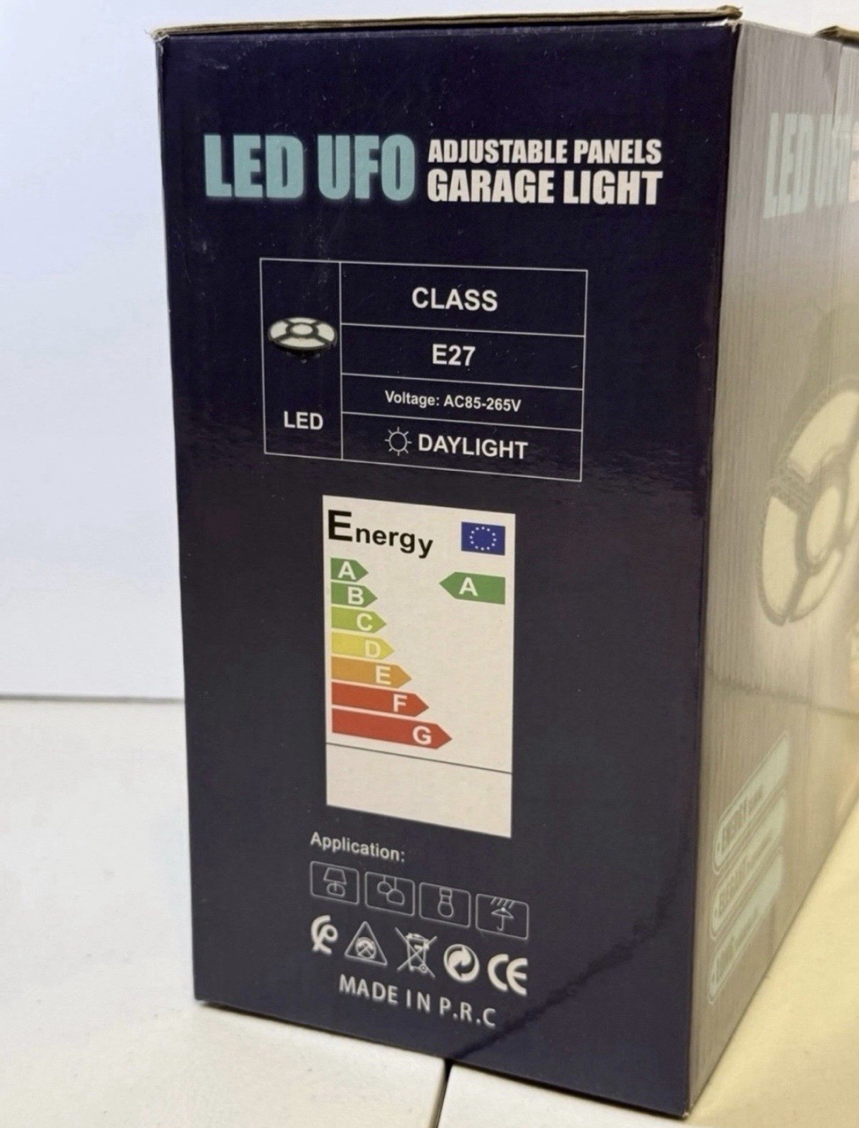 LED Garage Lights Bulb Led Shop Light with Deformable Panels Basement Ceiling