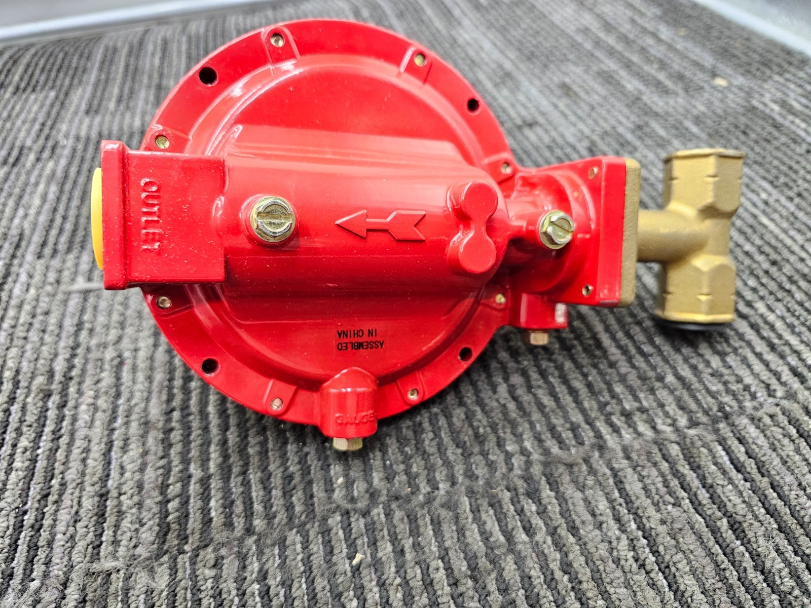 MEC MEGR-1622HT-JGJ Excela-Flo First Stage LP Gas Regulator 8.0-12.0 PSI