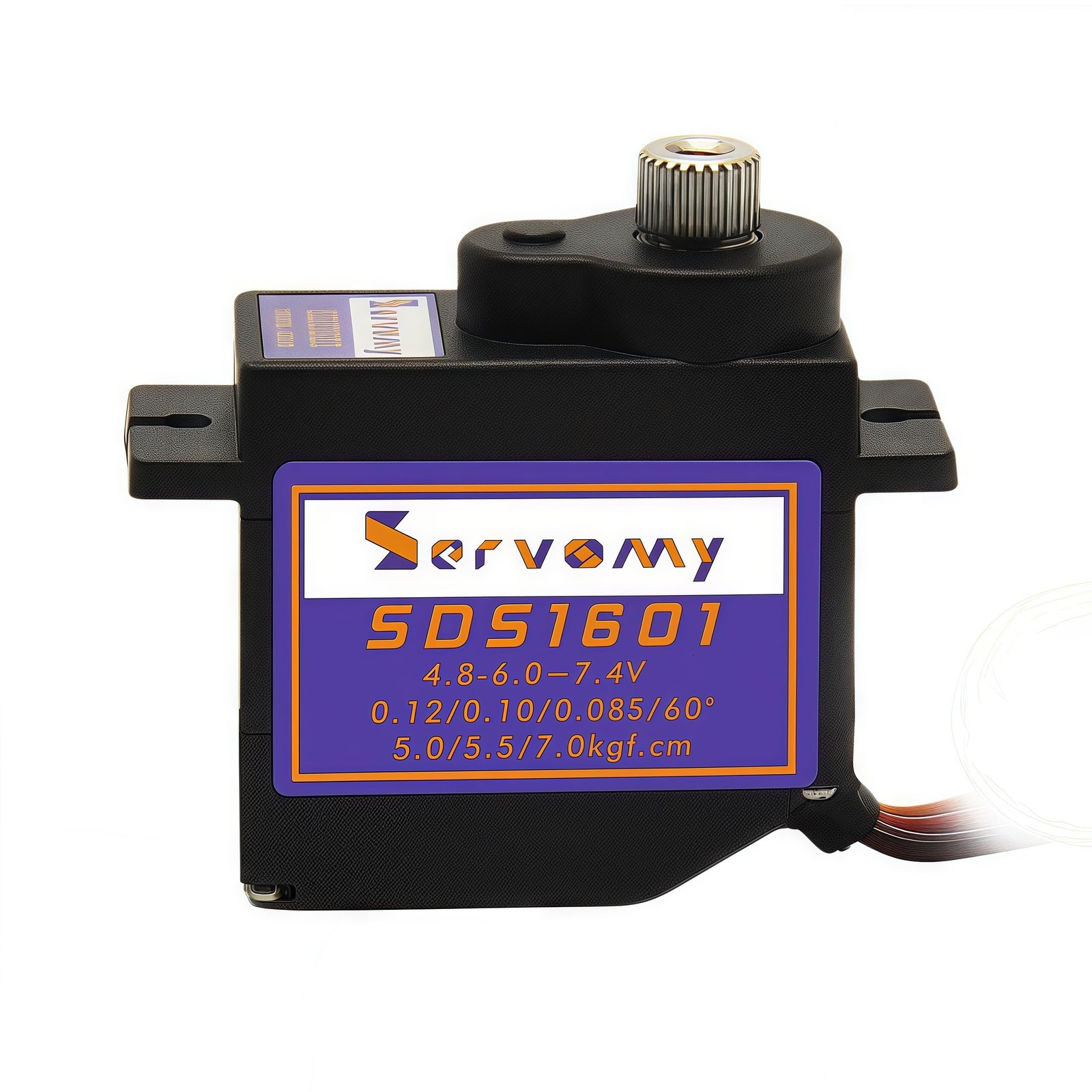 -SDS1601, High Torque Coreless Digital Micro Servo, 7.5Kgf.cm 0.07s 8.4V, Met…