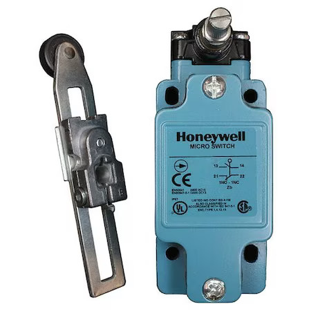 Honeywell Glaa01a2a Limit Switch, Roller Lever, Rotary, 1Nc/1No, 10A At 600V