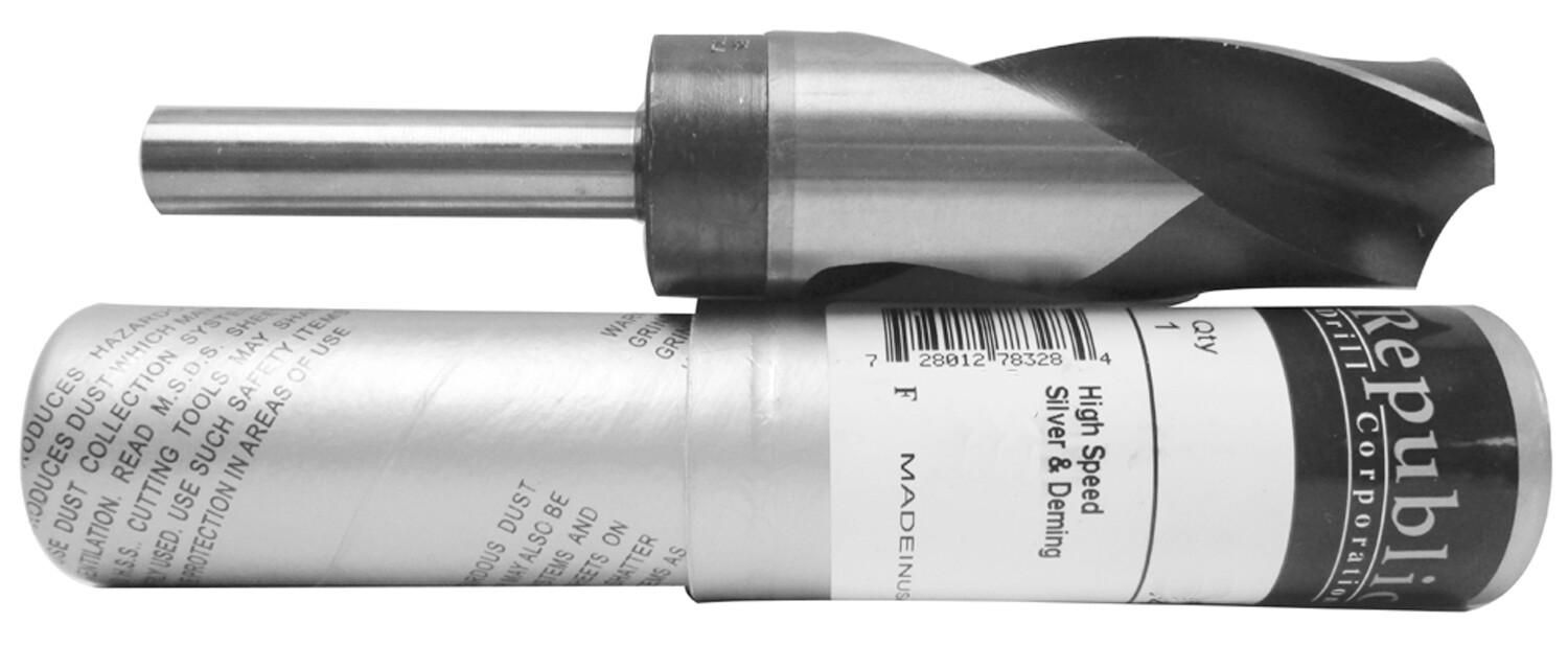 27.00 mm HSS Silver and Deming (1/2″ Shank) Drill – USA