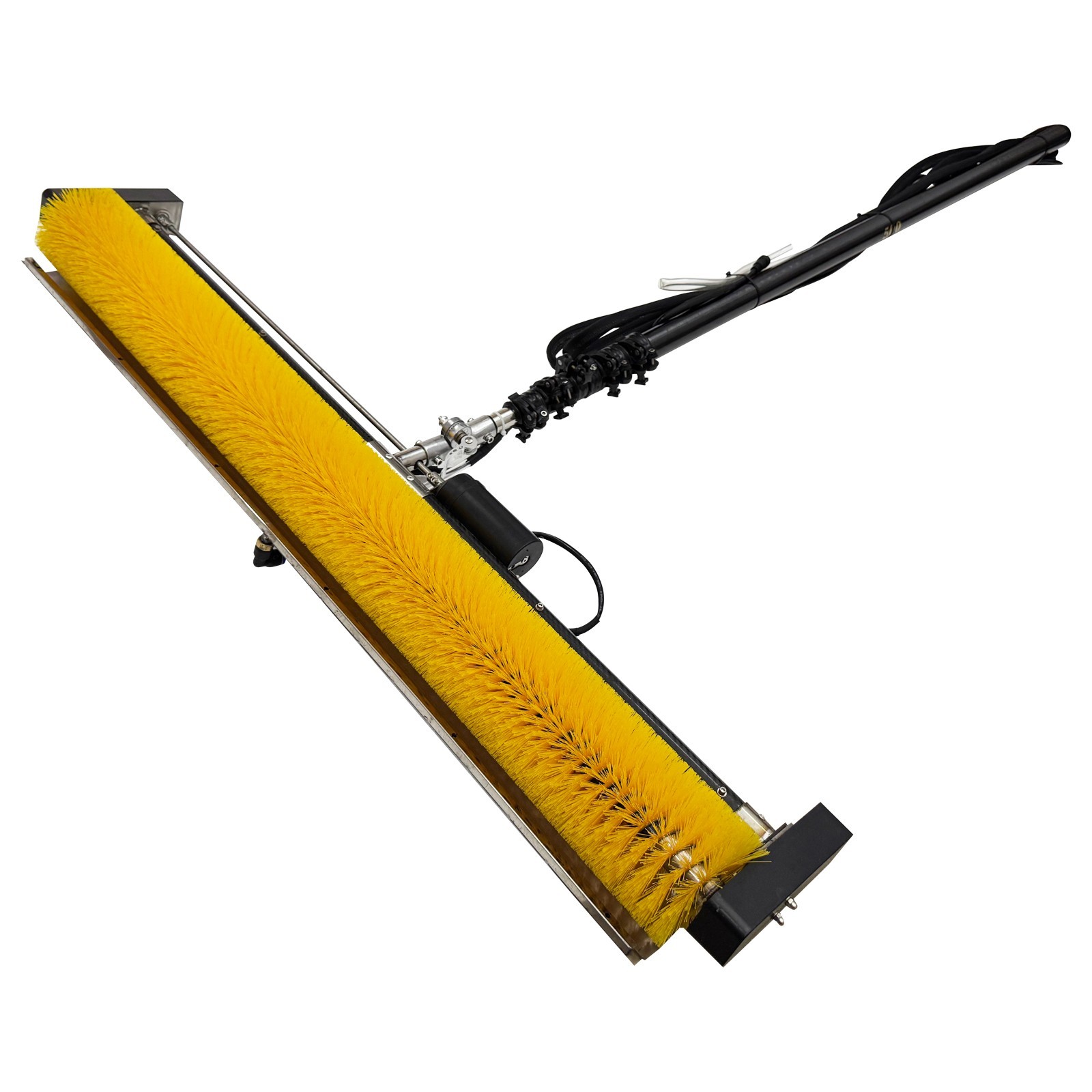 11.5FT/3.5Meters Automatic Solar Panel Cleaner Electric Roller Brush with 110V