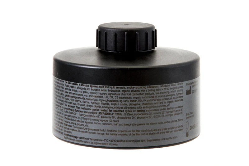 MIRA CBRN Gas Mask Filter NBC-77 SOF 40mm Thread – 20 Year Shelf Life SEALED NEW