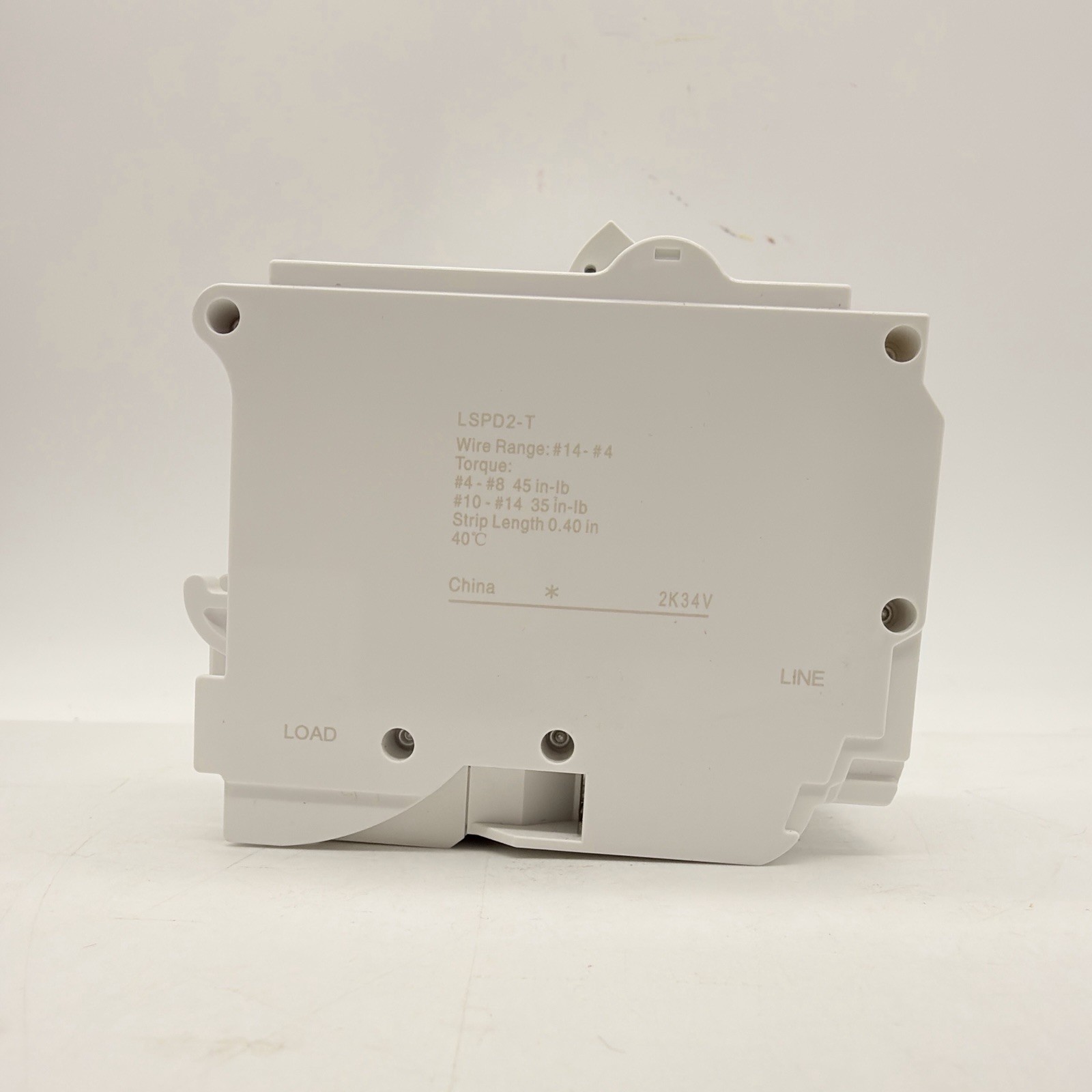LEVITON LSPD2-T 20A SURGE PROTECTIVE DEVICE PLUG-ON BREAKERS TYPE 1 120V UL NEW