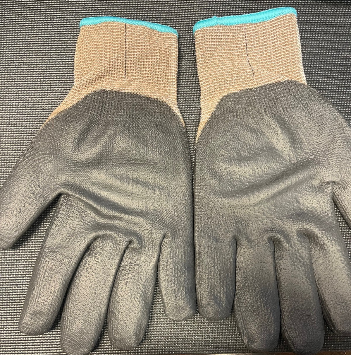 Armor Guys Work Gloves Perfotek 07-001 XXL Tan/Gray Grip 1 Dozen/12 Pairs NEW