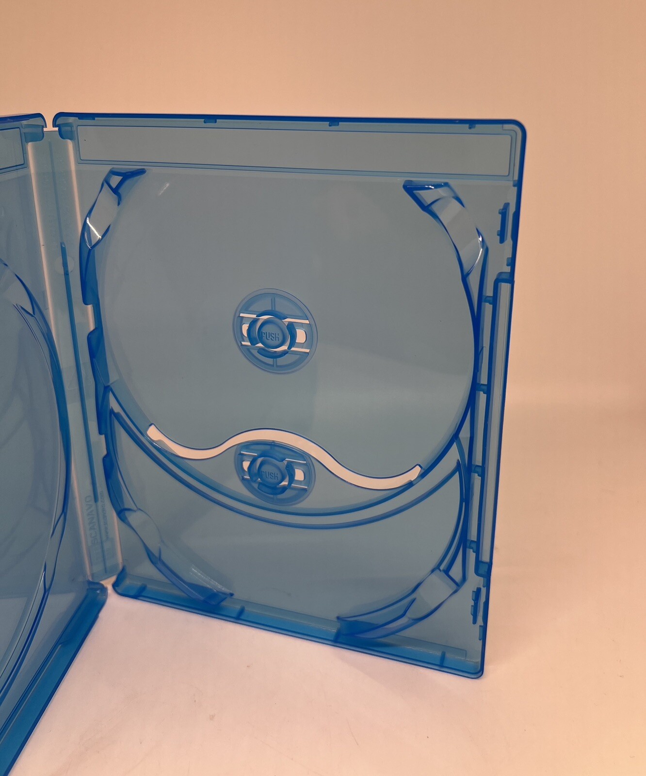 2 PCS NEW SCANAVO 14mm Triple (3) Blu-Ray DVD Cases w Logo, BRAMZ.3/ONE.14MM.KRT