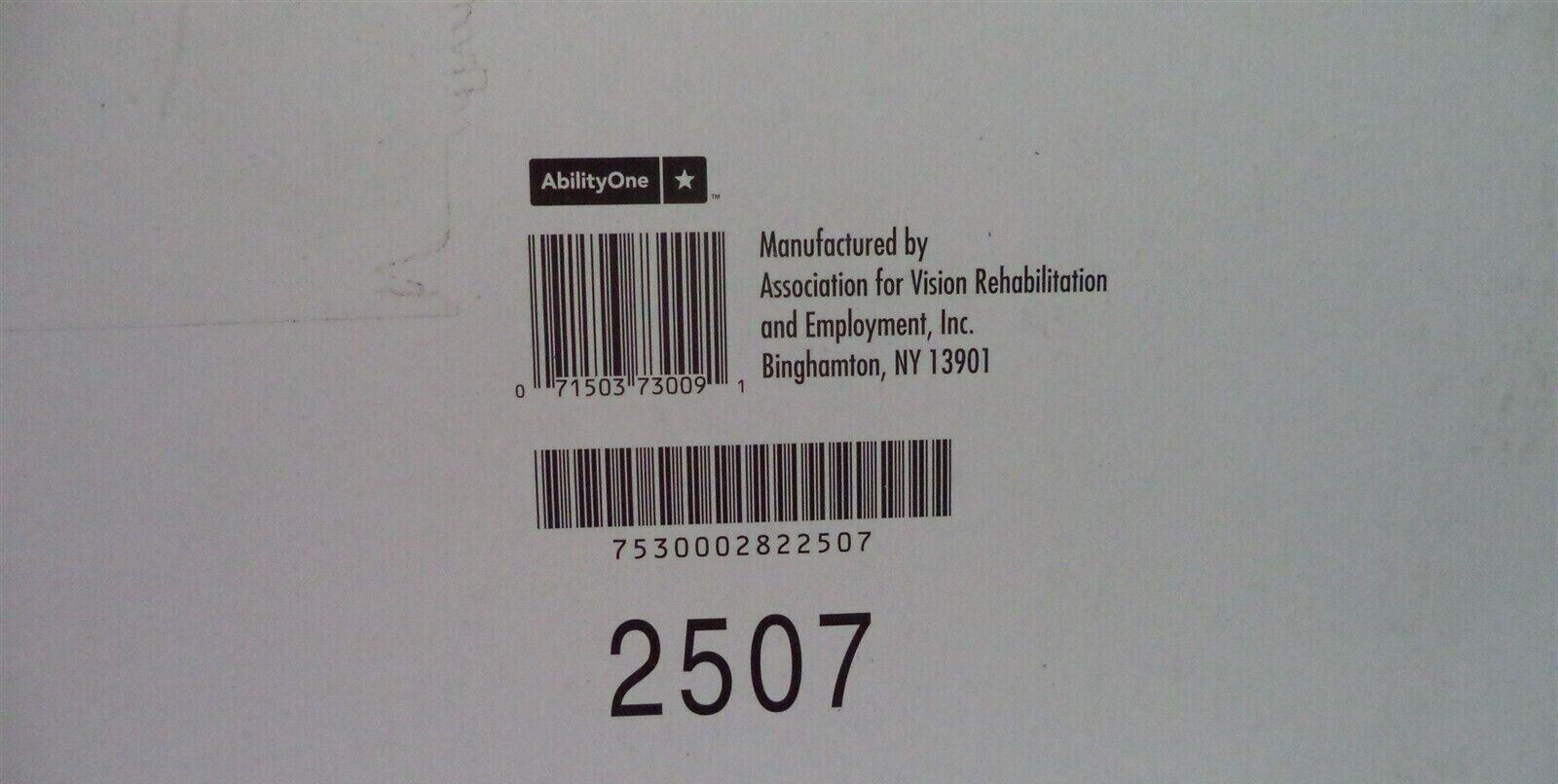 NEW – (100) Skilcraft 1/3 Cut Letter Size, 3/4 Expansion Manila File Folders