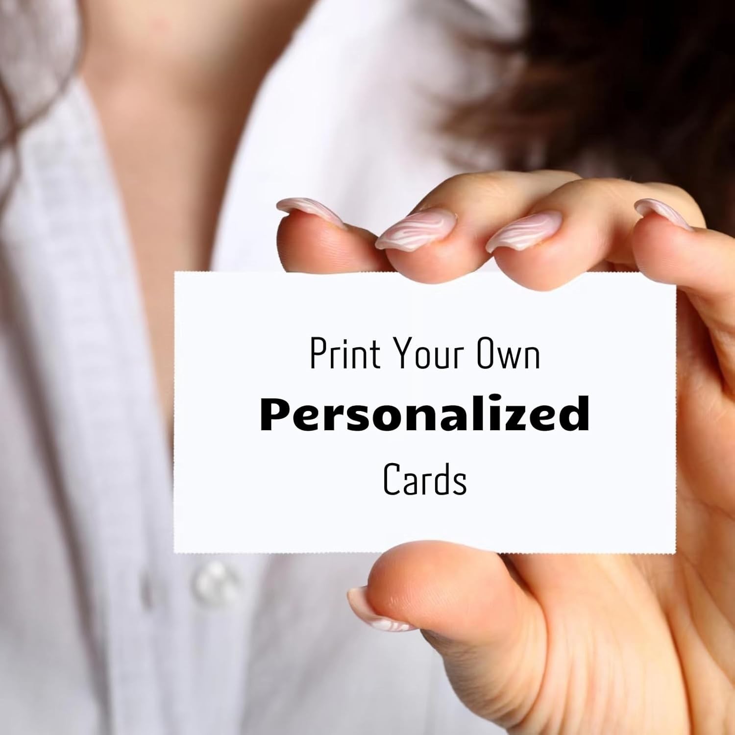 250 Piece Blank Printable Business Cards 3.5 x 2, Perforated Card Stock Paper…