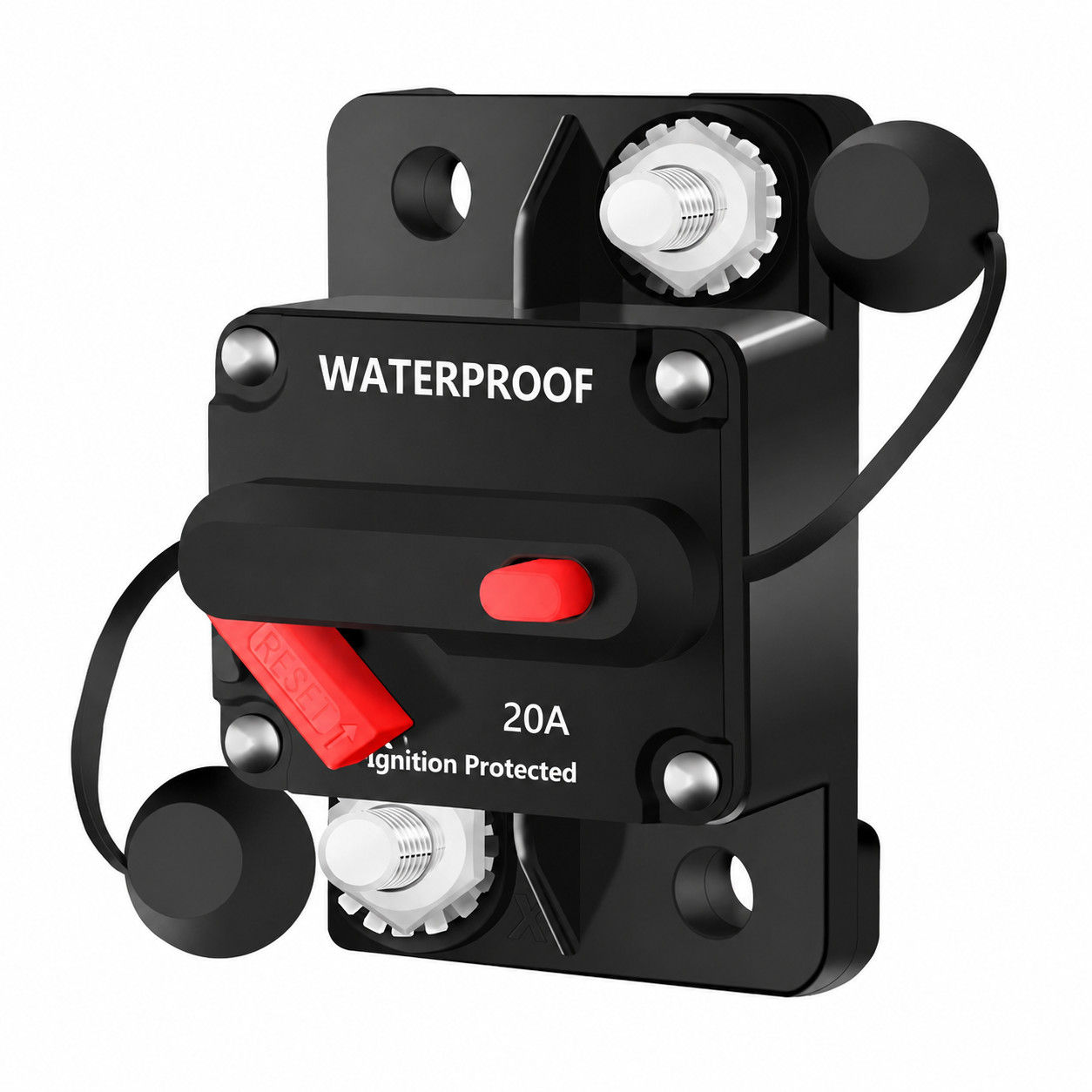 20A-300A Amp Circuit Breaker Audio Fuse 12V-48V DC Car Boat Manual Reset Switch