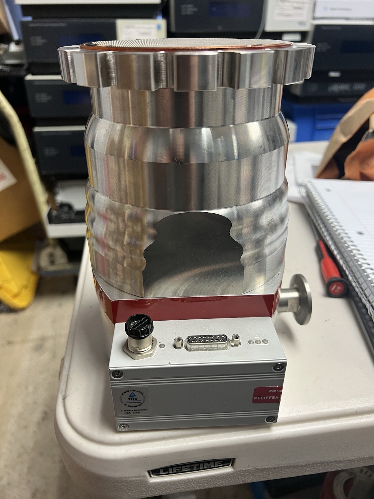 Pfeiffer HiPace 300 Plus turbo pump with TC110 controller – Tested – Excellent!!