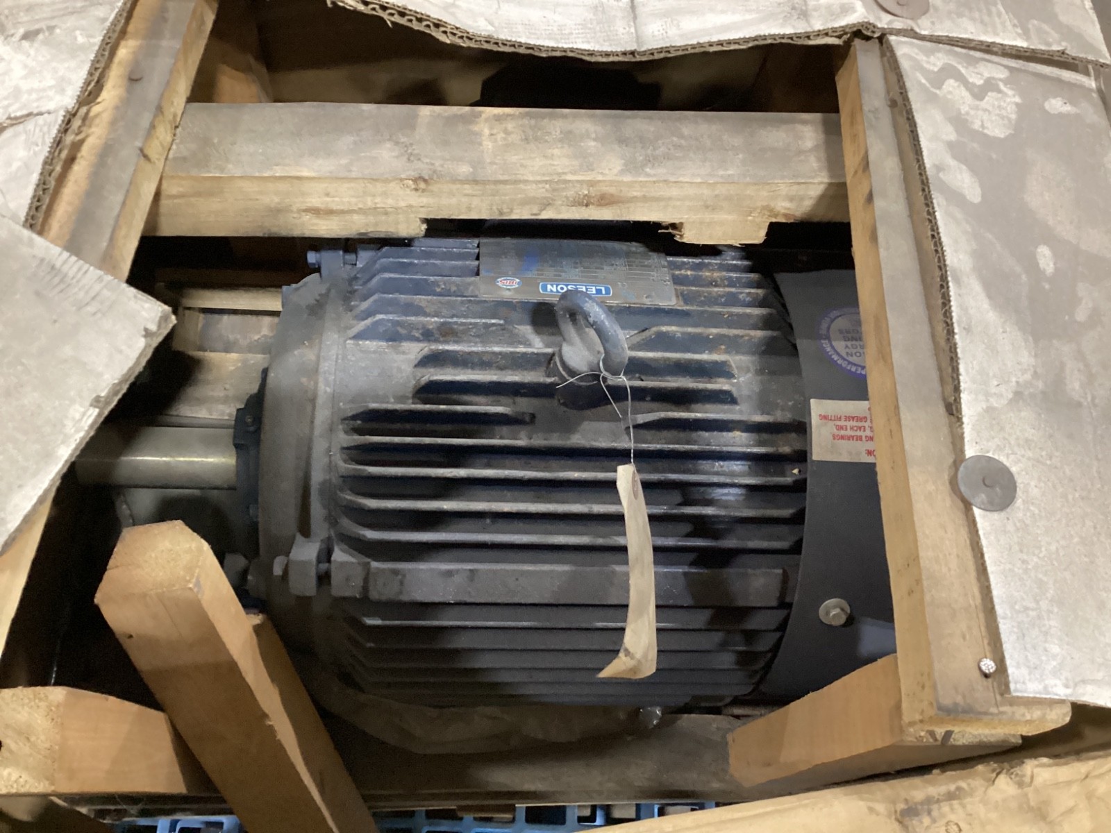 LEESON G150122.60 / C254T11FB5C Electric Motor 7.5HP 254T Frame 1175RPM #150JM