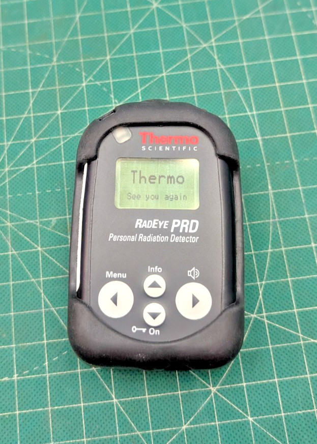 1x 2026 Calibrated Thermo RadEye PRD with All Menus UNLOCKED! 1 yr guarantee!