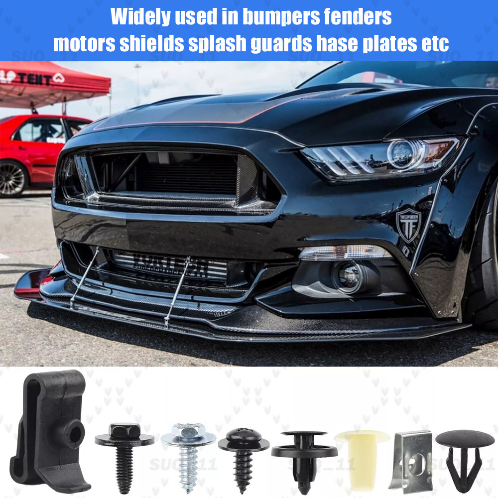 50Pcs Engine Splash Shield Fender Bumper Screw Clips Rivet Fastener For Toyota