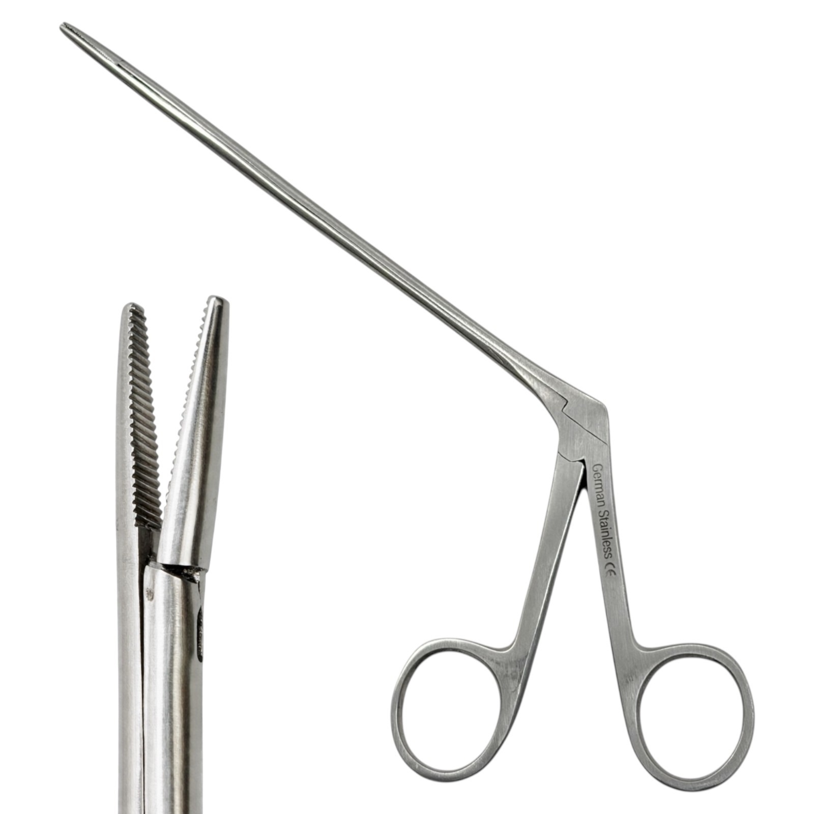 3 Pack – Alligator Forceps With Serrated Tips Micro 3.5″ + 5.5″ + 6.5″