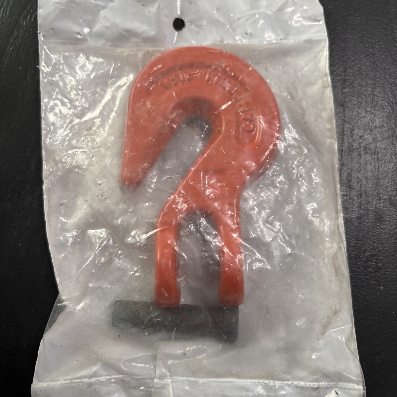 Campbell 450-3515 3/8″ Alloy Clevis Grab Orange Hook PTD Load Limit 7300 lb