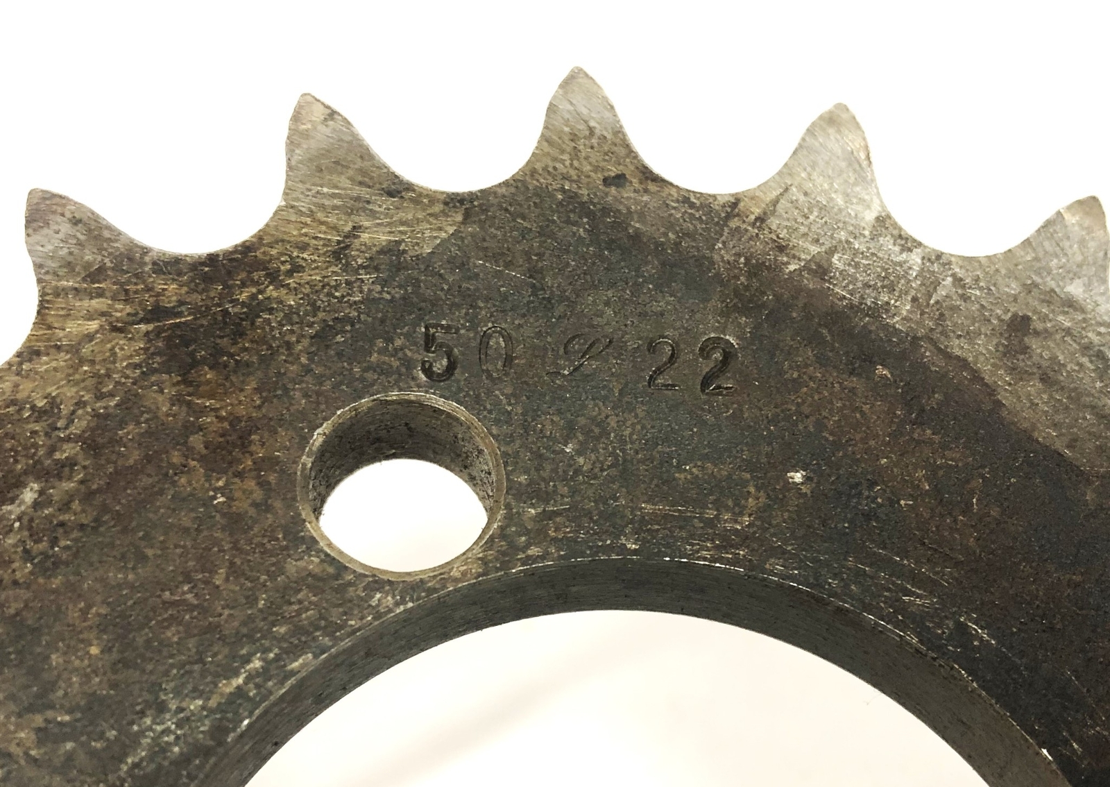 Unbranded 2.05 Inch Bore 22 Tooth Roller Chain Sprocket 50L22 NOS