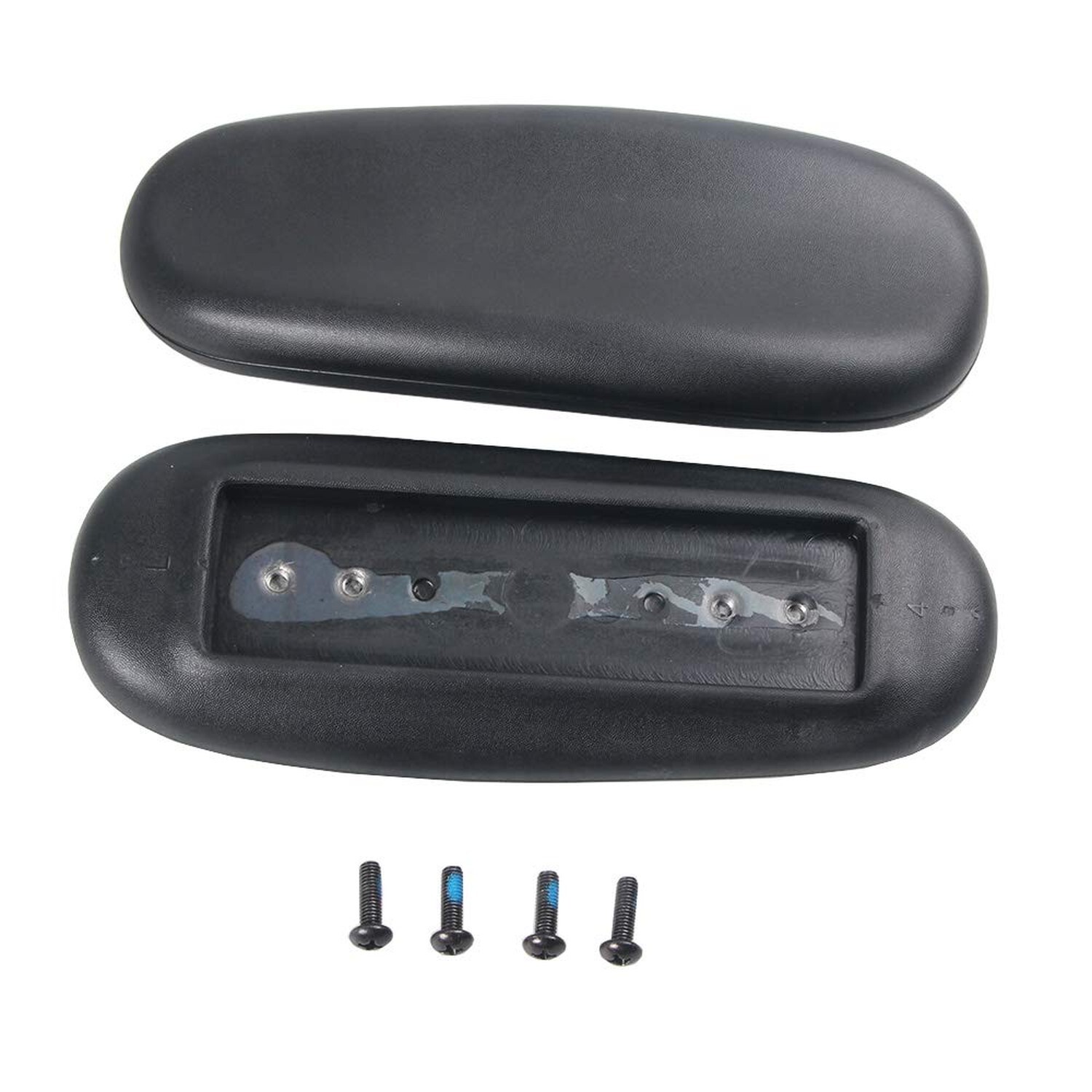 Office Chair Replacement Armrest Arm Pads Caps Univeral 4″ 5.5″ Mounting Hole…