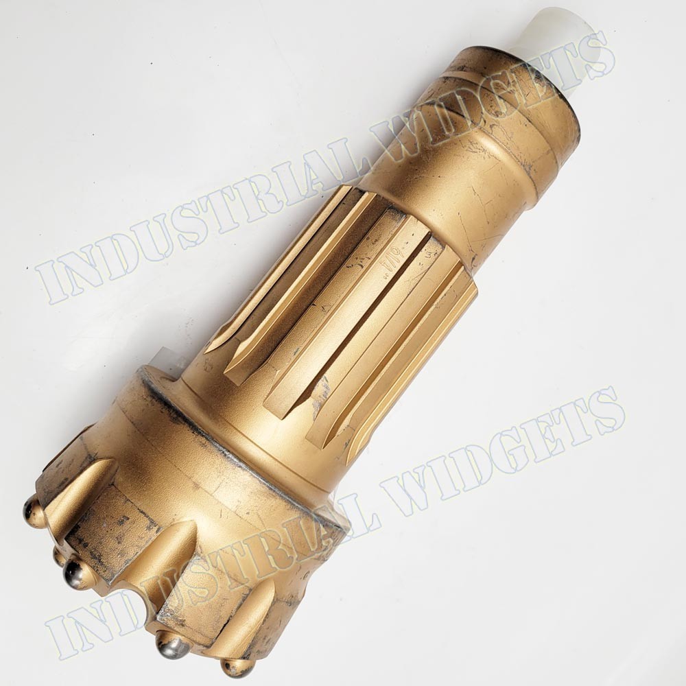 6-1/4″ DTH Bit QL 60 Concave Face, Spherical Buttons, 3 Air Holes & Foot Valve