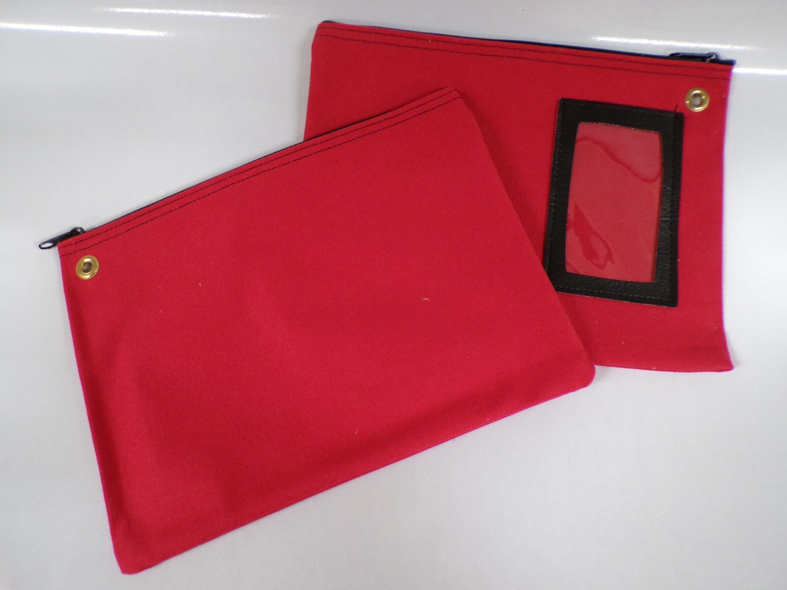 100 Canvas Zipper Bag with Card Holder