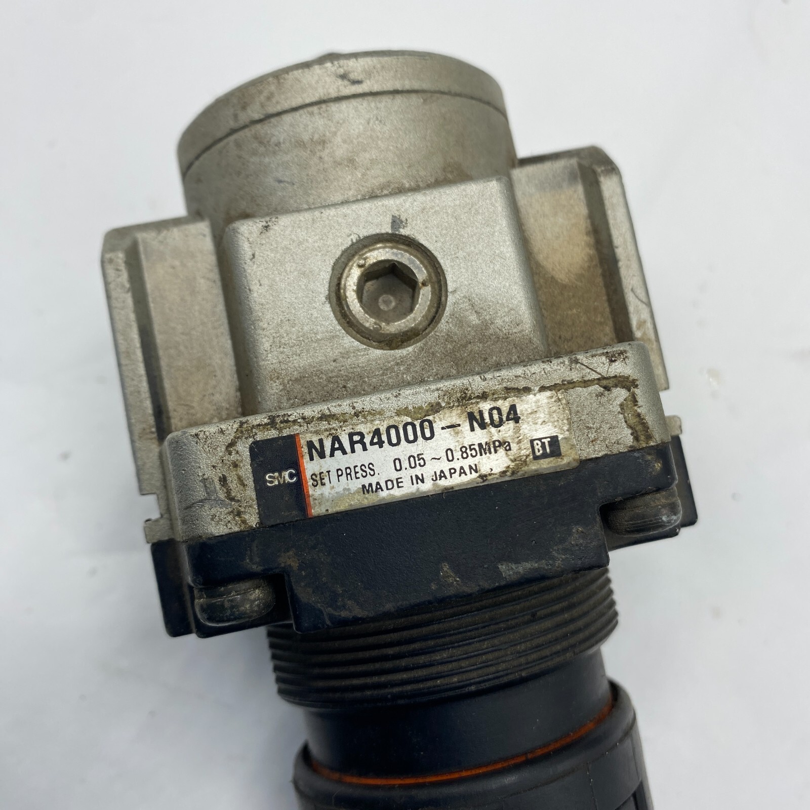 SMC NAR4000-N04 PNEUMATIC PRESSURE REGULATOR 0.05 – 0.85MPa NAR4000N04🔔