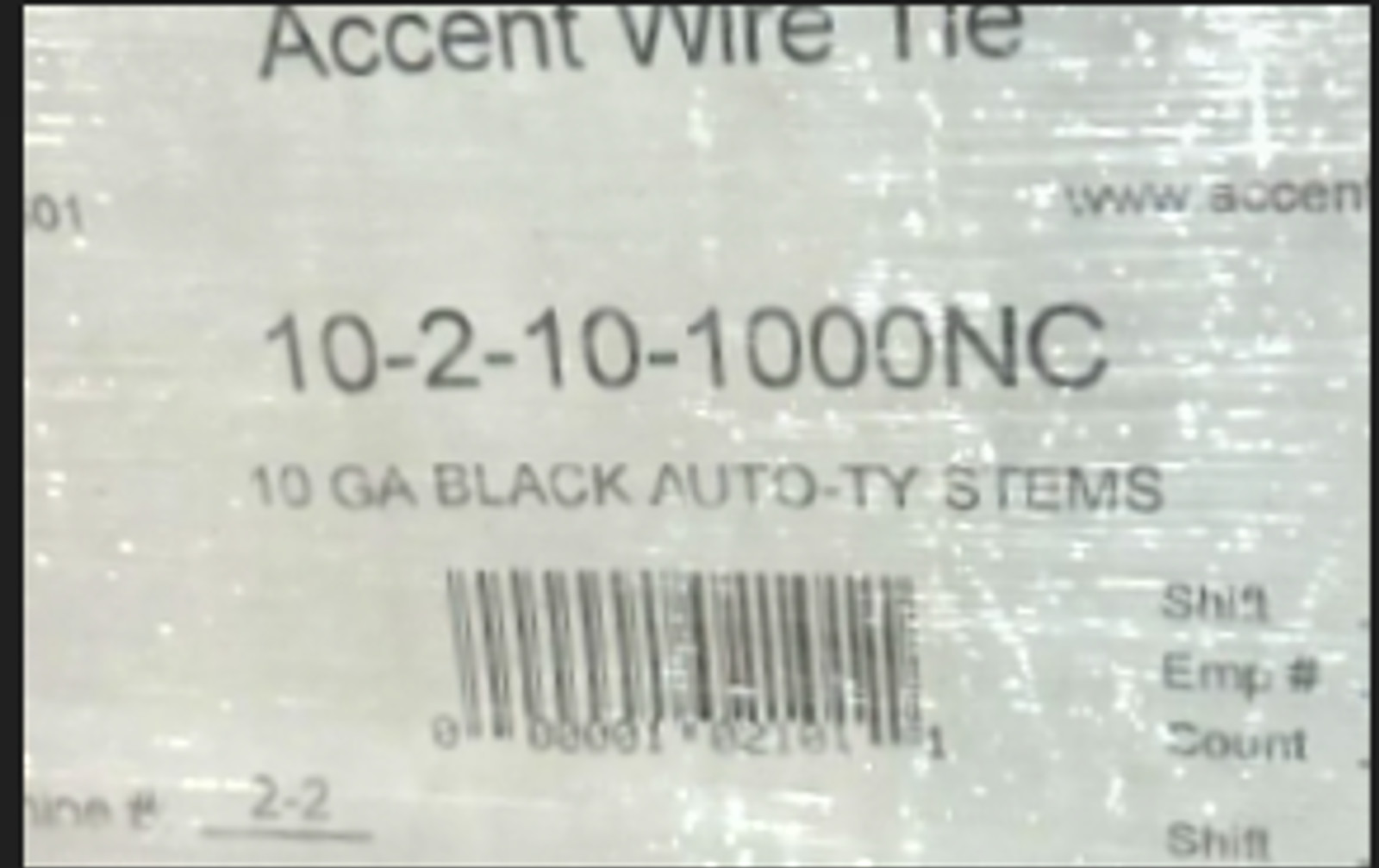 10 Gauge Annealed Automatic Baling Wire 100 Pounds .1350” In. Diameter, 2053 Ft