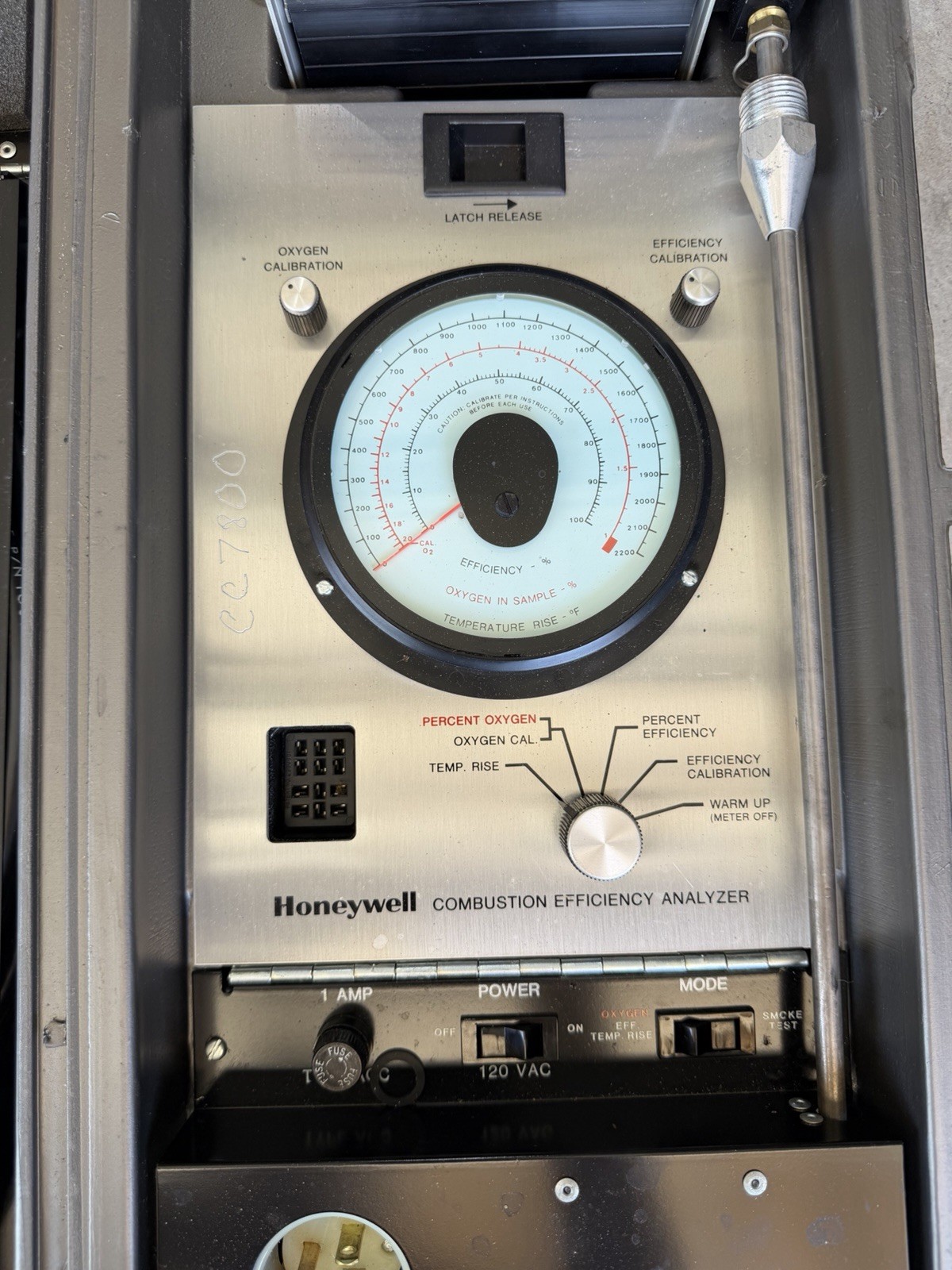FULL KIT honeywell a7001a combustion efficiency analyzer oxygen [4*O-19] GREAT