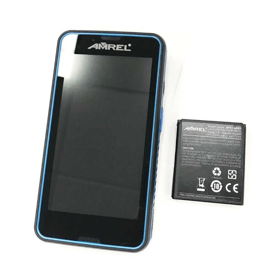 Mobile 5.3″ Android Handheld PDA with 2D Barcode Reader 