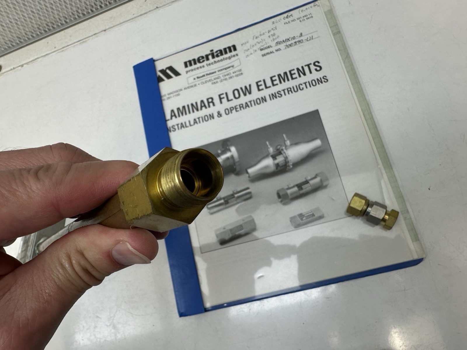 Meriam 50MK10-3 Laminar flow Element LFE