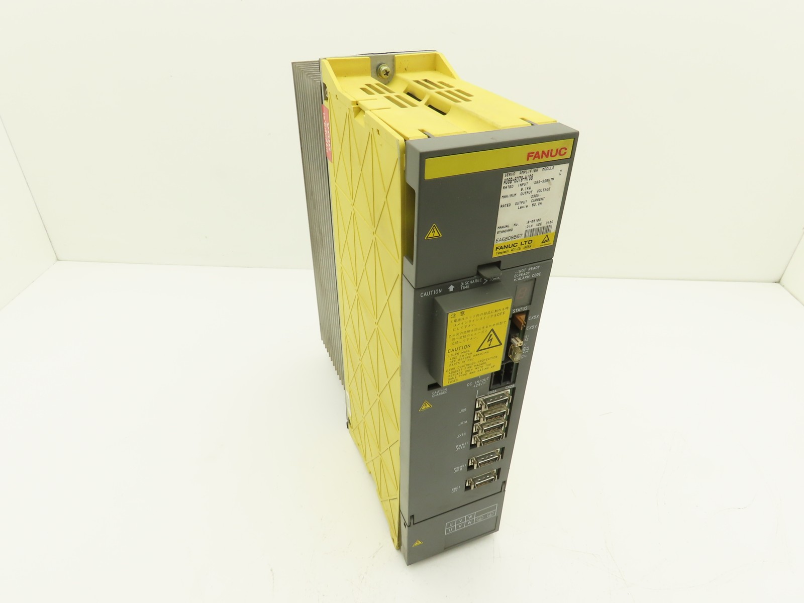 Fanuc A06B-6079-H106 Servo Amplifier Module 9.1kW 230V 52.2A- READ