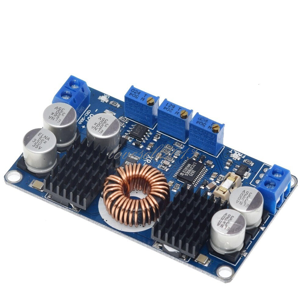 10A LTC3780 DC 5V-32V to 1V-30V Automatic Step Up Down Regulator Charging Module