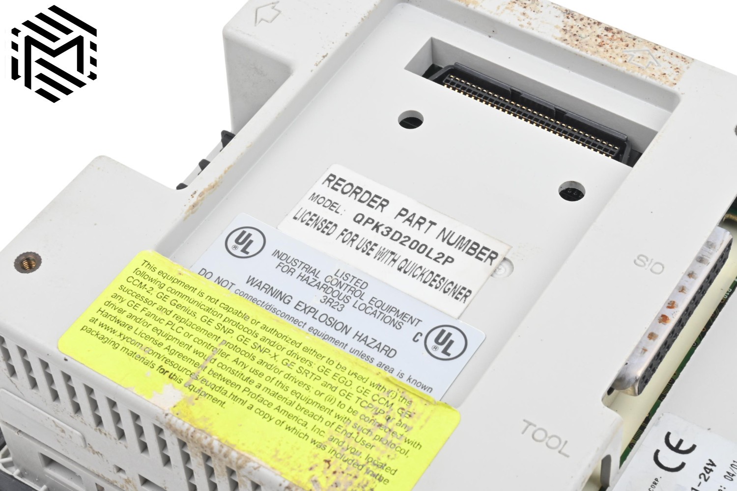 For Parts – Pro-face QPK3D200L2P HMI Control Panel – QuickPanel jr. II