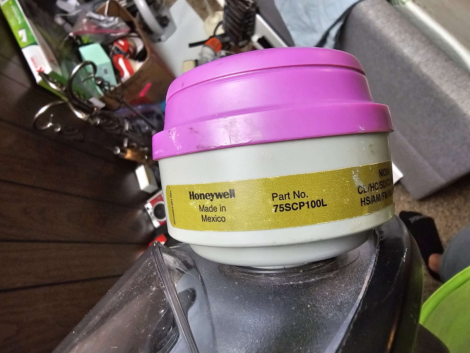 Honeywell North 5400 Series Full Facepiece Respirator, Niosh-Approved