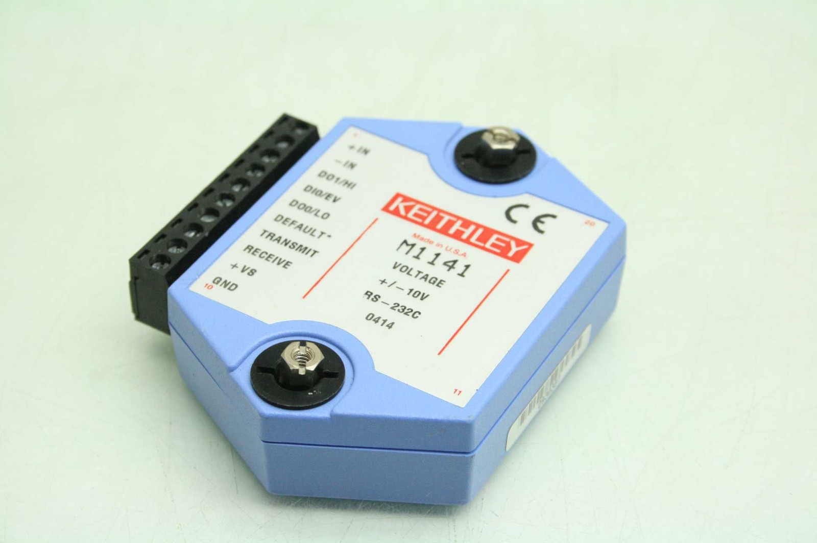 Keithley M1141 Analog +/- 10V Input Module with Serial RS232 Output
