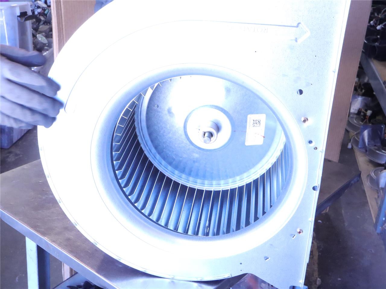 Goodman EMERSON 0271A00206 ECM Blower Motor Housing & Wheel M55PWMWH-3030 VER 46