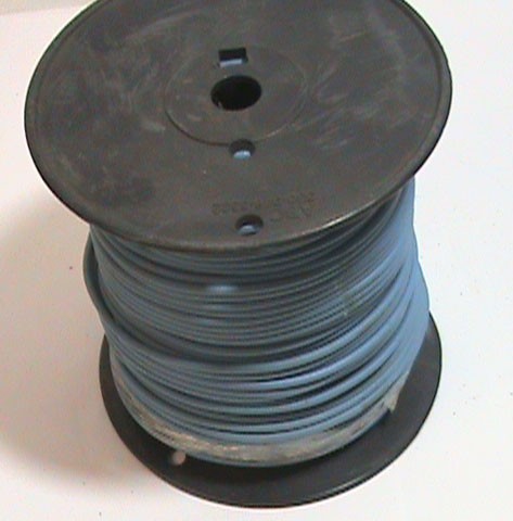 500 foot spool 14 AWG Service Wire Co. Blue Blue XHHW 1 CDR 600V 2 CU VW1