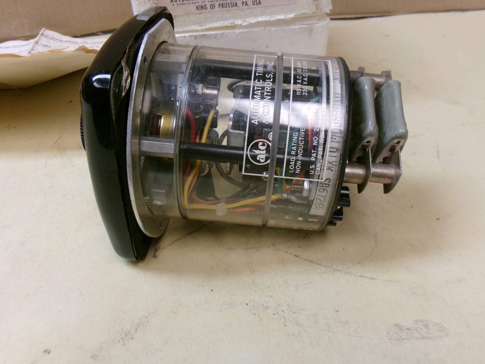 ATC )308B004L01XK SA67264 Timing Relay 0-15 Seconds , 125 VDC